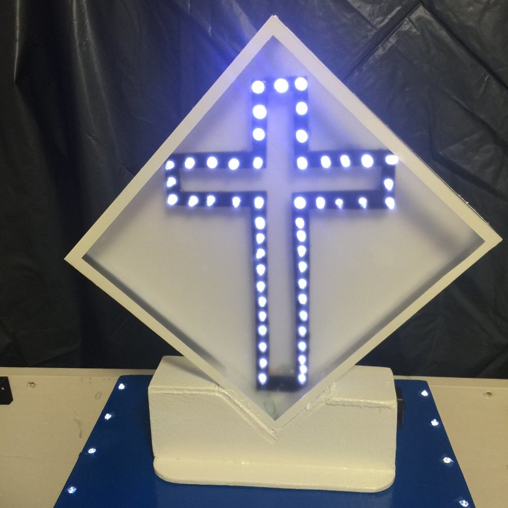 Custom Light Up Religious Symbol